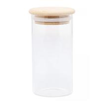 Porta Mantimento de Vidro Borossilicato com Tampa de Bambu 1L 29468 - Wolff