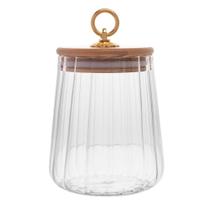 Porta Mantimento de Vidro Wolff Classic com Tampa 650ml