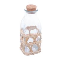 Porta Mantimento Vidro 190ml c/ Fibra Natural Wolff Porta Mantimento Vidro 190ml c/ Fibra Natural Wolff