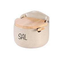 Porta Mantimentos/Condimentos - Bege (250g) Sal Porta Mantimentos/Condimentos - Bege (250g) Sal