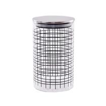 Porta Mantimentos Grid em Vidro Borossilicato Transp.1000ml