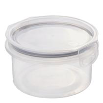 Porta mantimentos Hermético Redondo Trava Mais 560ml fendi Plasutil ref.14298