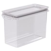 Porta mantimentos hermético Trava Mais 1,9 litros fendi Plasutil ref.9919 Porta mantimentos hermético Trava Mais 1,9 litros fendi Plasutil ref.9919