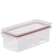 Porta mantimentos hermético Trava Mais 1,9 litros vermelho Plasutil ref. 9934 Porta mantimentos hermético Trava Mais 1,9 litros vermelho Plasutil ref. 9934