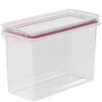Porta mantimentos hermético Trava Mais 1,9 litros vermelho Plasutil ref. 9934 Porta mantimentos hermético Trava Mais 1,9 litros vermelho Plasutil ref. 9934