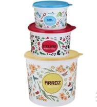 Porta Mantimentos - Kit 3 peças