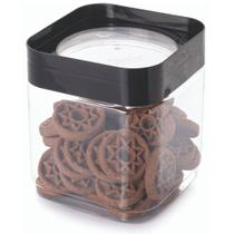 Porta mantimentos Plug quadrado 1,28 litros Plasutil ref.13940 Porta mantimentos Plug quadrado 1,28 litros Plasutil ref.13940