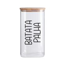 Porta Mantimentos Quadrado (1,5 Litros) Batata Palha