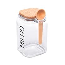 Porta Mantimentos - Quadrado (830 ml) Milho