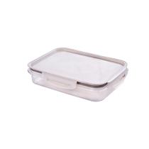 Porta Mantimentos Ret Trava+ Cristal 1,1 L Vedação Hermética Porta Mantimentos Ret Trava+ Cristal 1,1 L Vedação Hermética