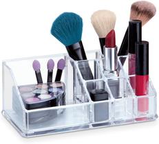 Porta Maquiagem Acrilico Organizador De Cosmeticos 9 Lugares