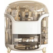 Porta Maquiagem Cosméticos Joias Com Gavetas Divisorias Portátil Multifuncional Branco Acrílico Porta Maquiagem Cosméticos Joias Com Gavetas Divisorias Portátil Multifuncional Branco Acrílico
