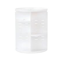 Porta Maquiagem Giratório 360 Ajustável Branco