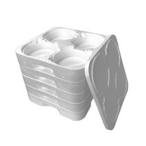 Porta Marmitex de Isopor com Tampa Nº8 5 Unidades - Portal EPS