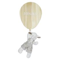 Porta Maternidade Bexiga com Carneiro Quarto Bebê Infantil Menino