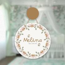 Porta maternidade com aplique Doce abelha