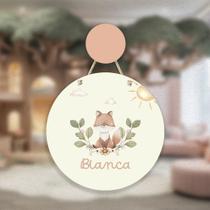 Porta maternidade com aplique Raposa