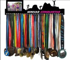 Porta Medalha Corrida Montanha Fem Portaretrato Até 100med