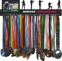 Porta Medalha Tiro Esportivo Feminino 61cm Comprimento Porta Medalha Tiro Esportivo Feminino 61cm Comprimento