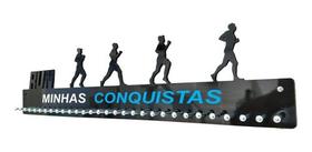Porta Medalhas Corrida de Rua Masc Para Ate 100 Medalhas