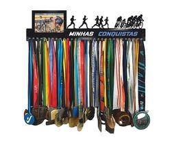 Porta Medalhas Corrida- Speed Porta Retratop/até 100medalhas