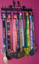 Porta Medalhas em Aço - Corrida 15