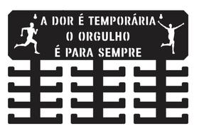 Porta Medalhas Frase Motivacional Orgulho 24 Suportes - Geral