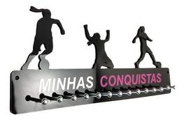 Porta Medalhas Futebol Para Até 50 Medalhas