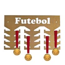 Porta Medalhas MDF Suporte Medalha Campeonato Futebol - PREMIER