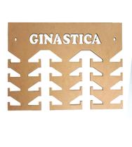 Porta medalhas mdf suporte medalha campeonato ginastica - PREMIER