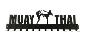 Porta Medalhas Para Paredes Modalidade Muaythai