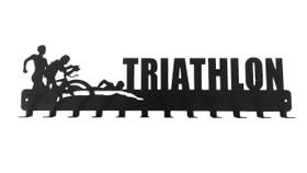 Porta Medalhas Para Paredes Modalidade Triathlon - Base Soluções