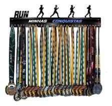 Porta Medalhas Personalizado Corrida De Rua Masculino_g