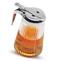 Porta Mel De Vidro Com Dosador 270ml Mesa Posta Euro Home Porta Mel De Vidro Com Dosador 270ml Mesa Posta Euro Home