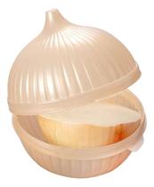 Porta Metade Cebola Conserva Geladeira Plasutil