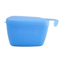 Porta metade quadrado da tupperware