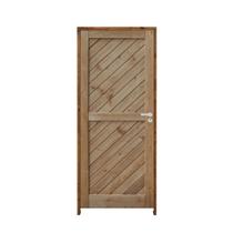 Porta Mexicana Diagonal Pinus 92 x 2.10 Batente Ecológico 14CM Fechadura Externa Lado Esquerdo - Rodam Porta Mexicana Diagonal Pinus 92 x 2.10 Batente Ecológico 14CM Fechadura Externa Lado Esquerdo - Rodam