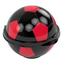 Porta Mix Bola de Futebol Pote para Doces e Festas Rubro Negro Lembrancinha Aniversário Porta Mix Bola de Futebol Pote para Doces e Festas Rubro Negro Lembrancinha Aniversário