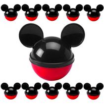 Porta Mix do Mickey Pote de Doces Festas - Kit com 20