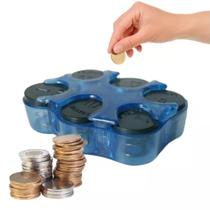 Porta Moeda Organizador Separador Portátil Troco no Bolso