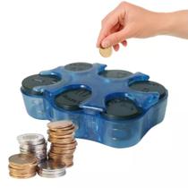 Porta Moeda Organizador Separador Portátil Troco no Bolso
