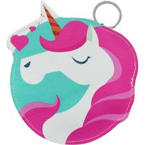 Porta Moedas Chaveiro Unicórnio - Pink e Azul Porta Moedas Chaveiro Unicórnio - Pink e Azul
