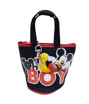 porta moedas com chaveiro disney mickey mouse preto