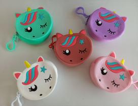 Porta moedas fofo unicórnio silicone Porta moedas fofo unicórnio silicone