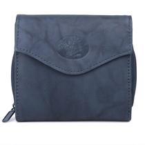 Porta-moedas Julia Buxton Heiress Zip French Leather Navy Porta-moedas Julia Buxton Heiress Zip French Leather Navy