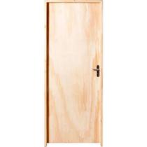 Porta Montada Completa Amescla Lisa Eco - 210x80cm - Esquerda
