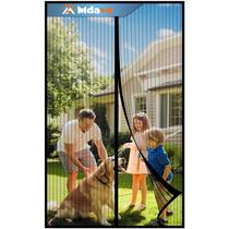 Porta Mosquiteira Magnética Mdavo 89x203 cm Pet Friendly Preta Porta Mosquiteira Magnética Mdavo 89x203 cm Pet Friendly Preta