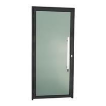 Porta Murano com Puxador Super 210cm x 90cm Brimak Preto Porta Murano com Puxador Super 210cm x 90cm Brimak Preto