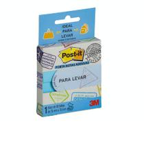 Porta Notas Adesivas Post-It 3M 76x76 mm 90 Fls