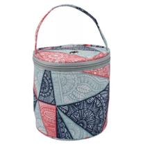 Porta Novelos 14cm Linhas Costura Agulha Crochê Tricô Viagem Porta Novelos 14cm Linhas Costura Agulha Crochê Tricô Viagem